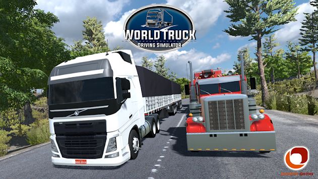 世界卡车模拟中文汉化版下载（World Truck Driving Simulator）图1: