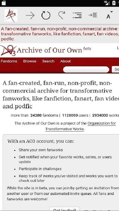AO3中文版(Archive of our own) 安卓版2022(暂未上线)